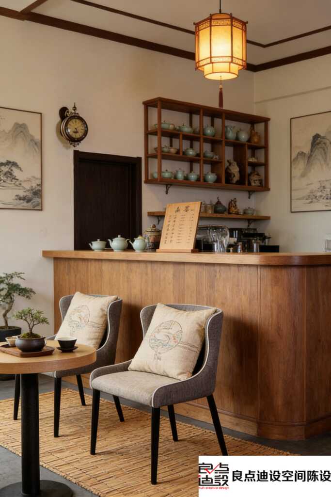 爆款新中式咖啡店装修软装设计揭秘!东方美学这么玩绝了!